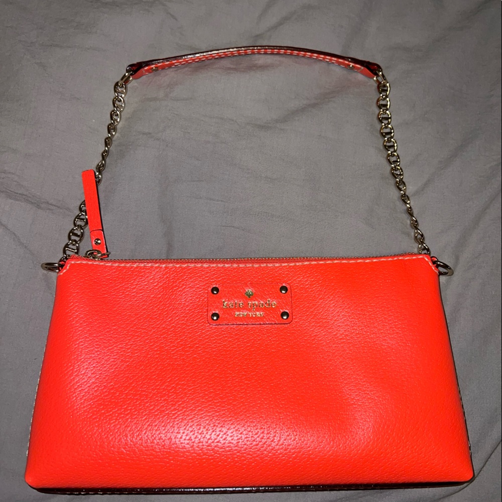 Kate Spade Orange Shoulder Bag